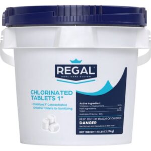 1" Chlorinated Tabs Pail - 5lbs
